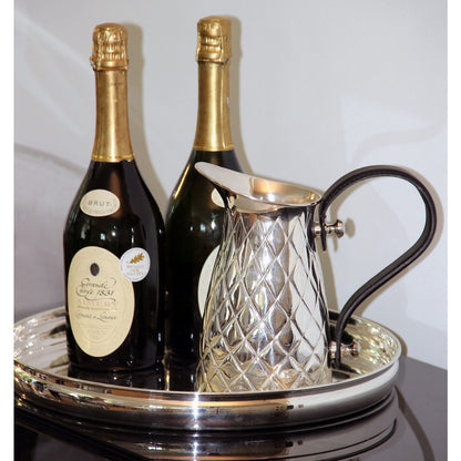 Silver-plated serving tray Segovia, 36 cm round