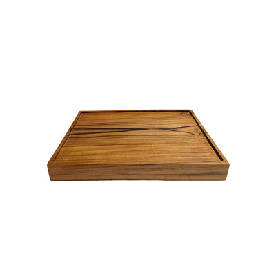 Teak Serving Plate - natural wood
