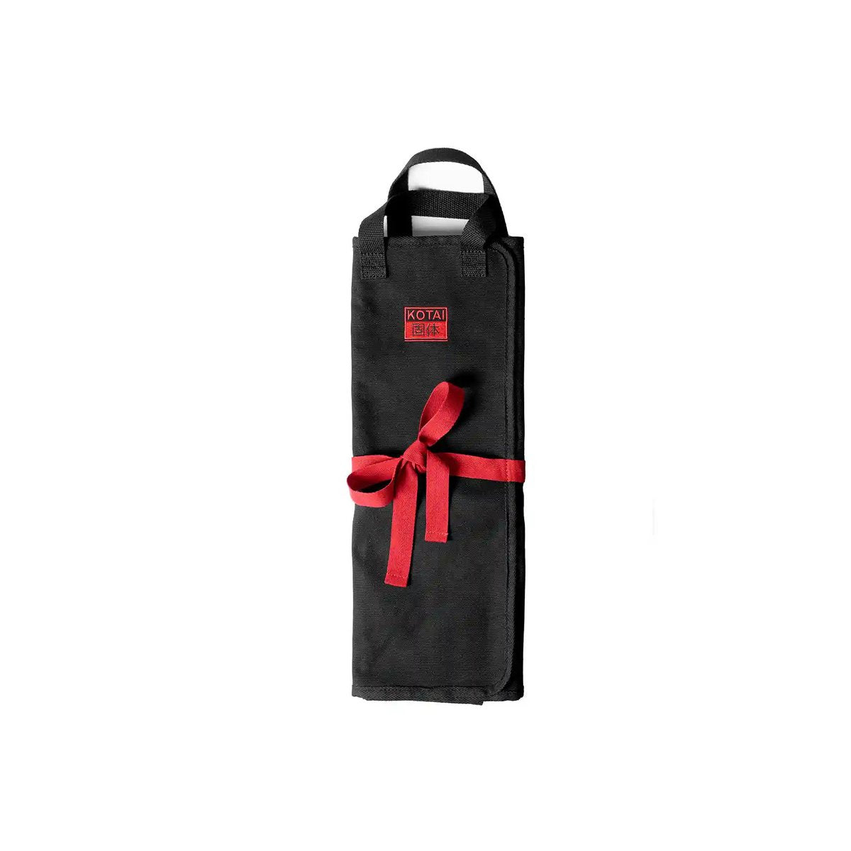 Baumwoll-Messertasche zum Aufrollen, 7 Fächer