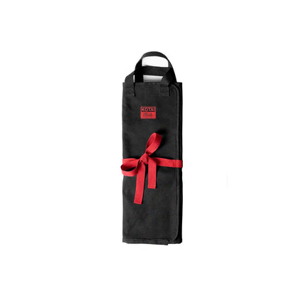 Baumwoll-Messertasche zum Aufrollen, 7 Fächer