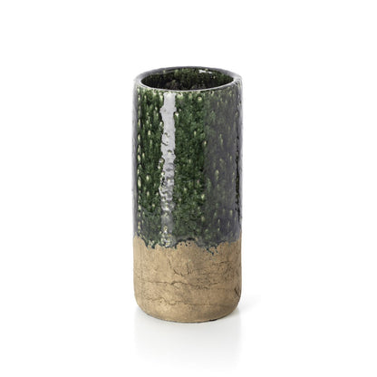 Stentøjscylindervase, betongrøn - L