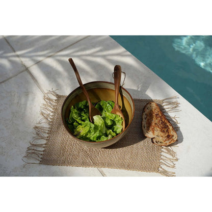 Stoneware serving bowl Comporta - multi-colour