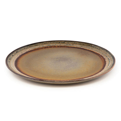 Stentøjstallerken 27 cm - flerfarvet, fremstillet i Portugal