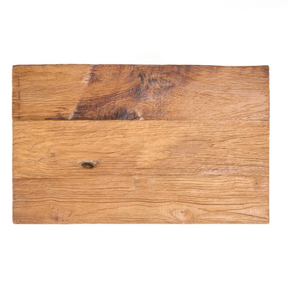 Teakhocker mit stabilen Beinen - 40 cm