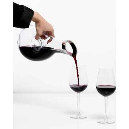 Crystal decanter Gordon with platinum rim – 1.2 L