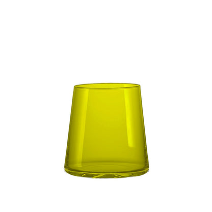 Flerfarvede vandglas af glas 300 ml – sæt med 6