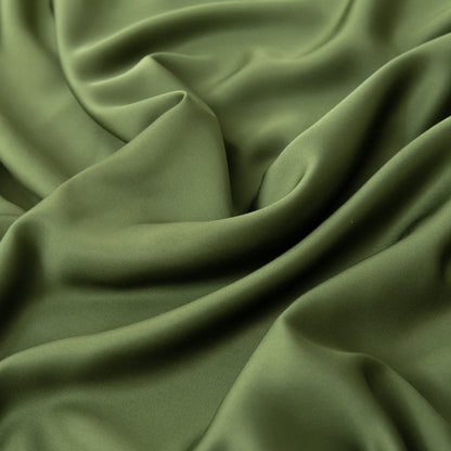 Bamboo duvet cover, 200×220 cm, Deep Moss – button closure