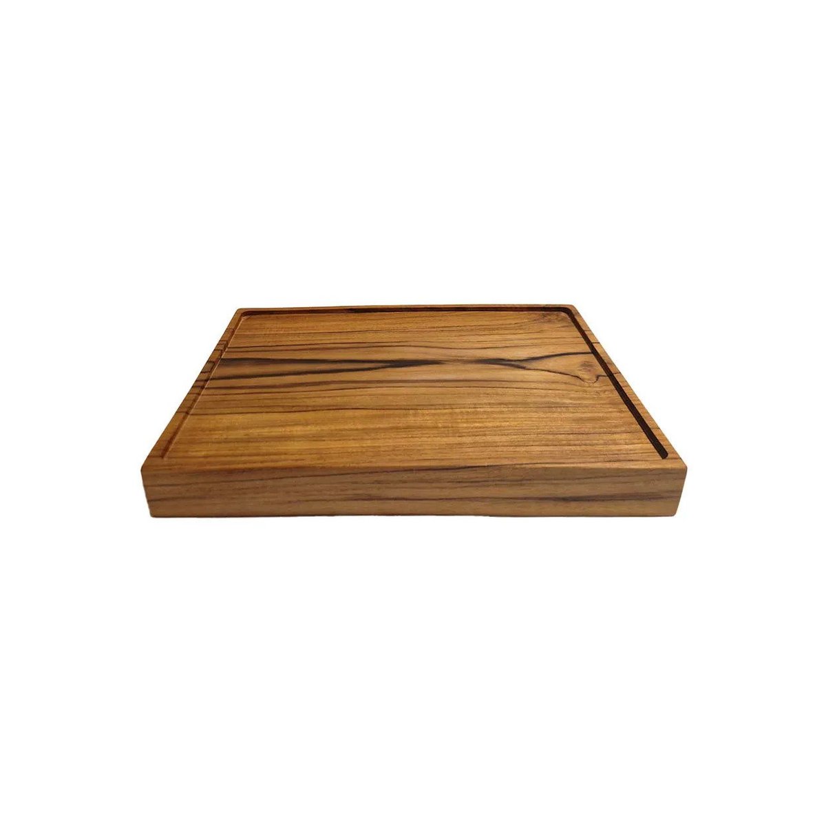 Teak Serveringsfad - naturtræ
