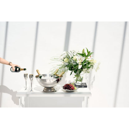 Steel champagne bowl Cara Ø 40 cm – double-walled, set of 2