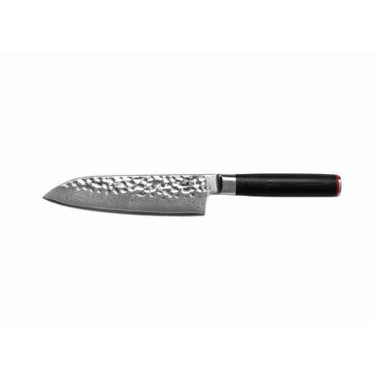 Damast-Edelstahl Santokumesser - 180 mm Klinge