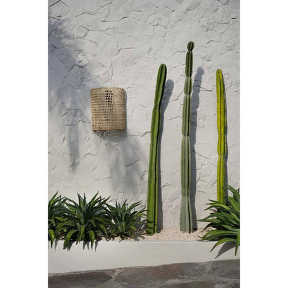 Sisal-Wandapplikation – natur, 40 × 50 cm