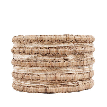 Seagrass basket, round - large