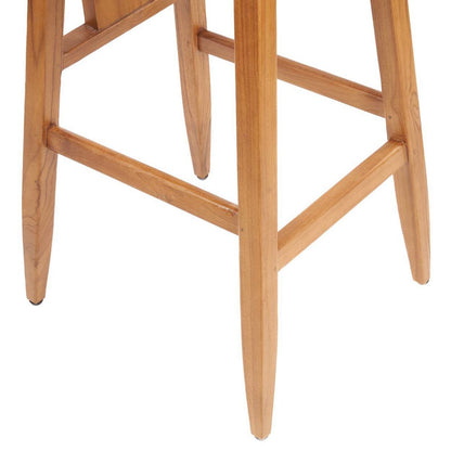 Barstol i træ, natur - 109 cm H