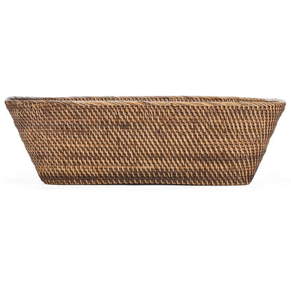 Rattan laundry basket, large – handwoven