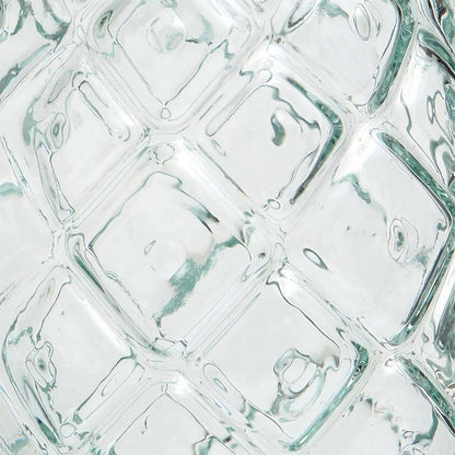 Genanvendt glas cocktailglas - Blå ananas - M