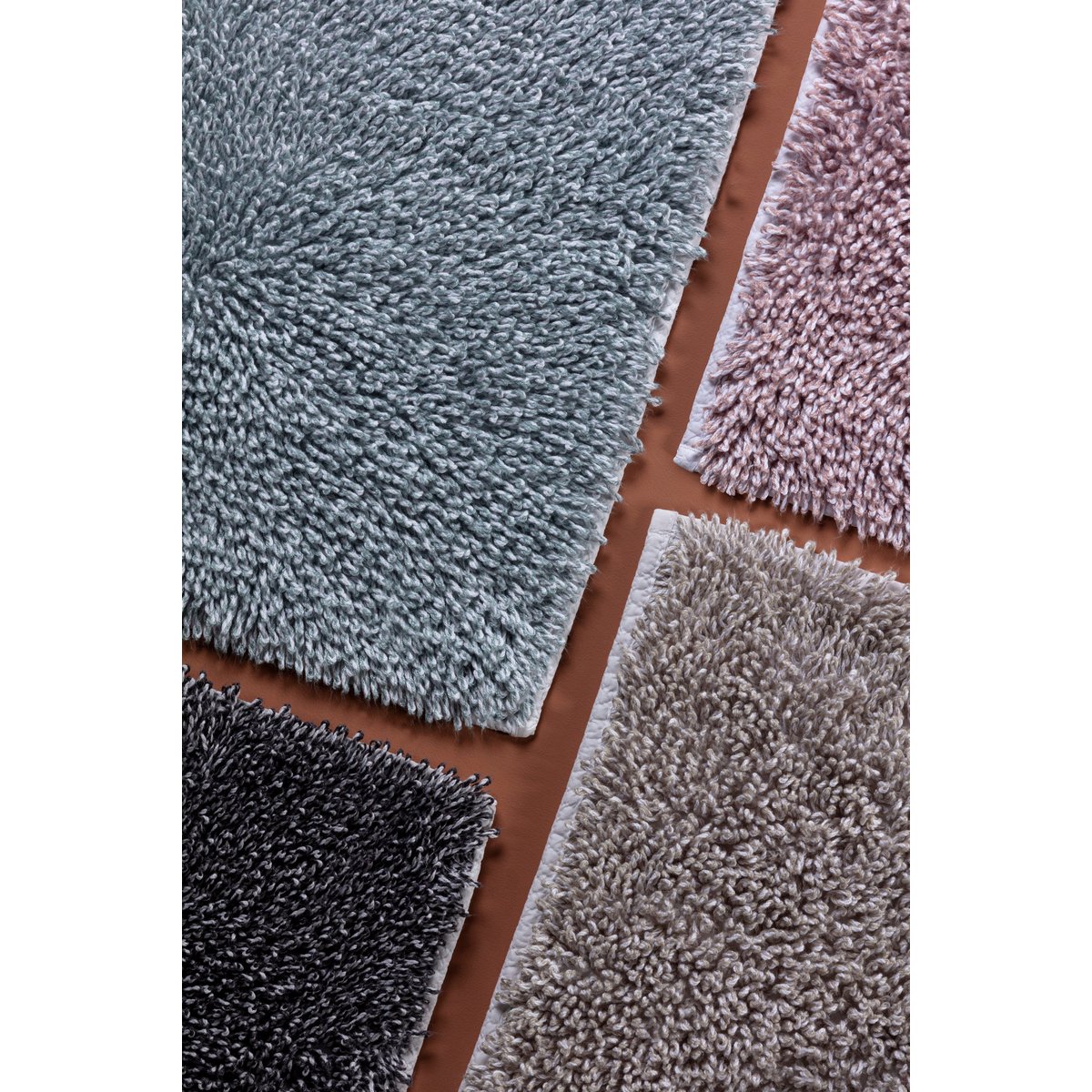 Filo Bath Mat Charcoal 60×100 cm - Looped