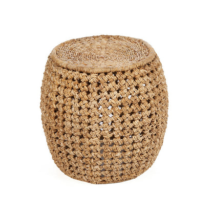Palm leaf stool, 48 cm - handmade