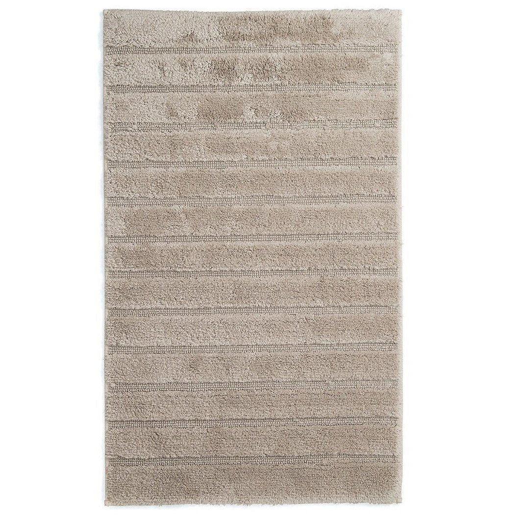 Baumwoll-Badematte, braun – 60 × 100 cm