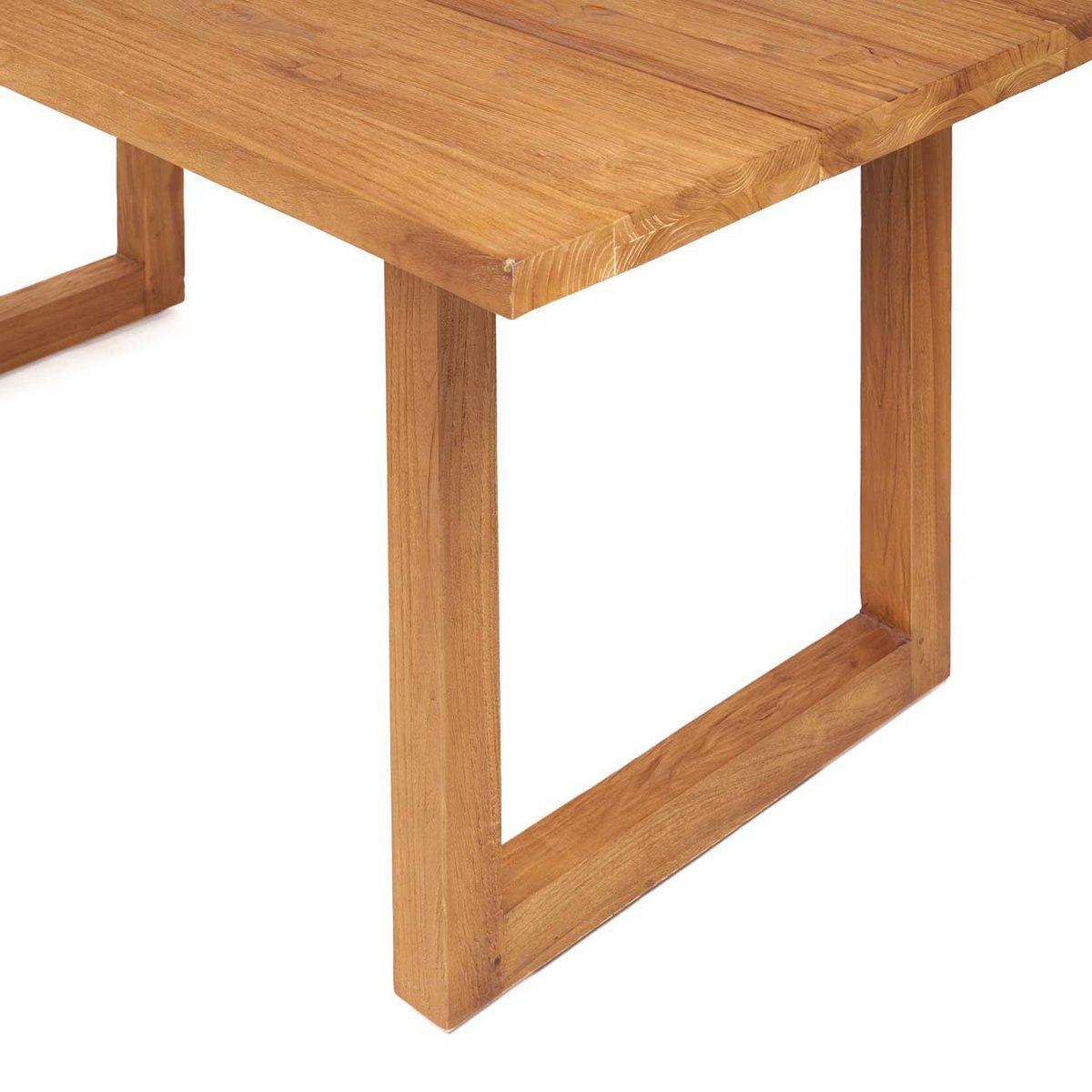 Spisebord i teak, 180 cm - naturtræ