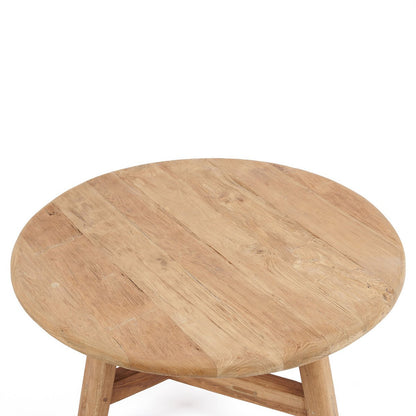 Couchtisch Holz, 80 cm rund - Natur