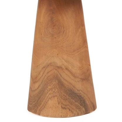 Teak-Tortenständer, handgedrechselt – natur