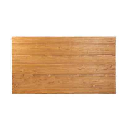 Spisebord i teak, 180 cm - naturtræ