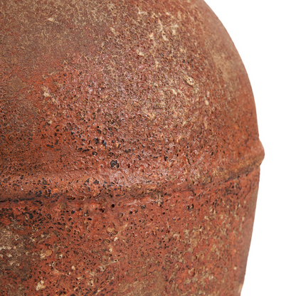 Terracotta amfora vase, stor - håndformet