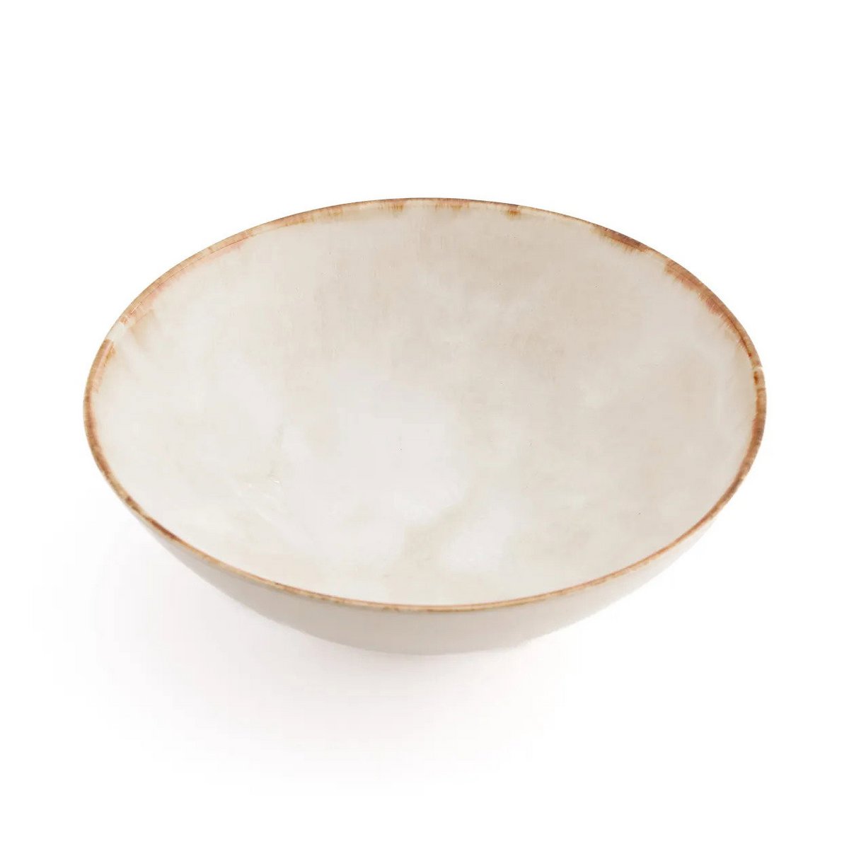 Stoneware serving bowl 32 cm - large, made in Portugal