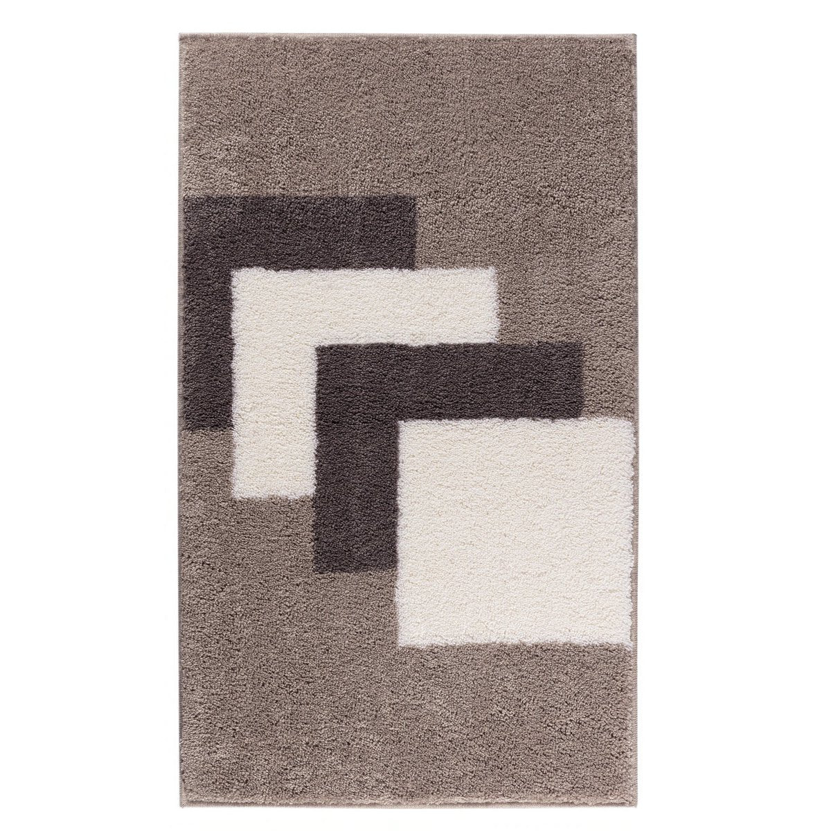 Graduale akryl bademåtte, 60×100 cm – sand