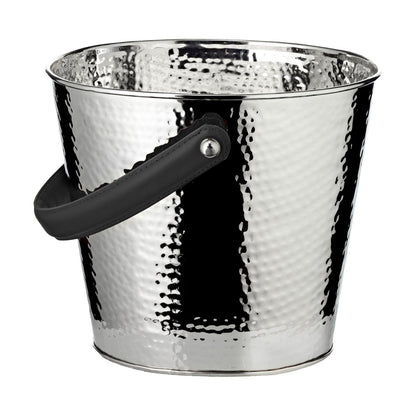 Stainless steel champagne cooler Gavin, hammered, 26 × 21 cm