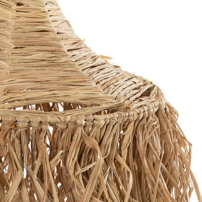 Raffia-Hängeleuchte – 40 cm breit, 150 cm Abhängung