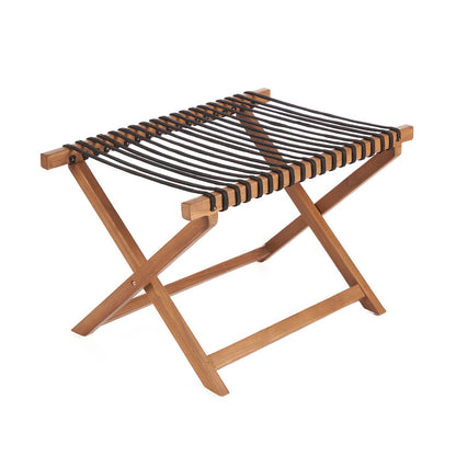 Gepäckträger aus Holz, klappbar – Natur