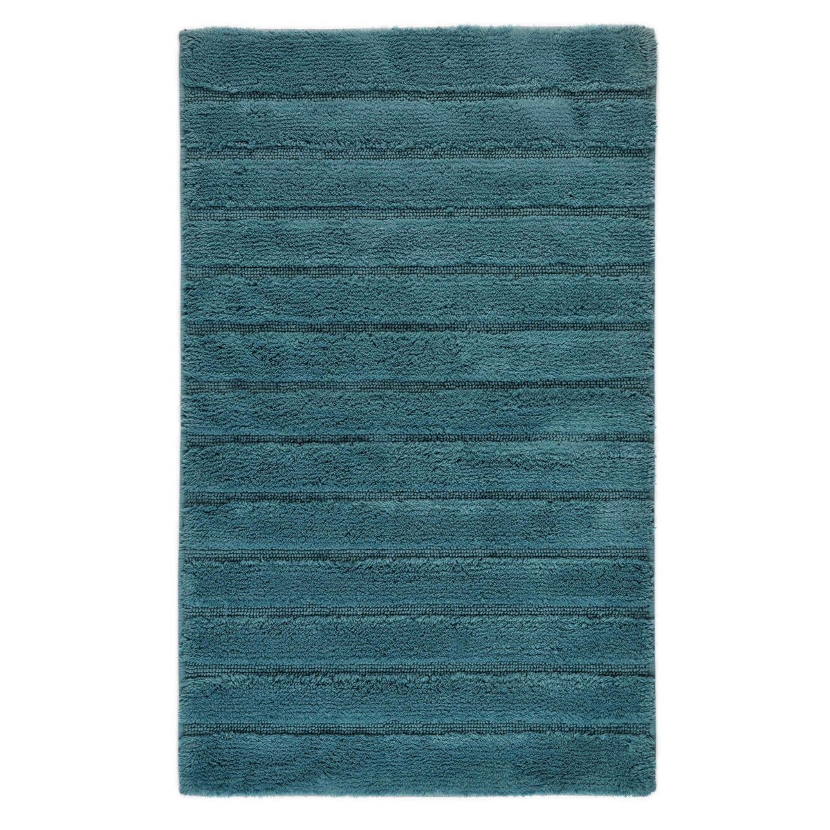 Baumwollbadematte 60×100 cm – Ozeanblau