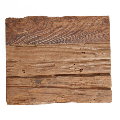 Lille træskammel 29×21 cm - natur, Indonesien