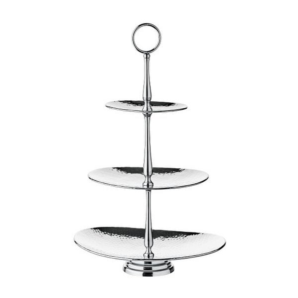 Golf tiered stand, rustfrit stål, 49 cm