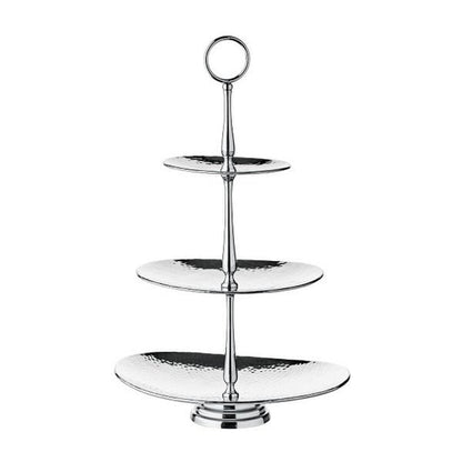 Golf tiered stand, rustfrit stål, 49 cm