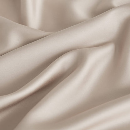 Bamboo bedding set, soft taupe, single - 400TC