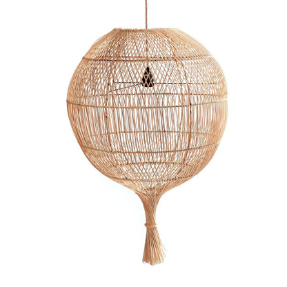 Gulvlampe skærm i naturrattan 50 cm - Wonton