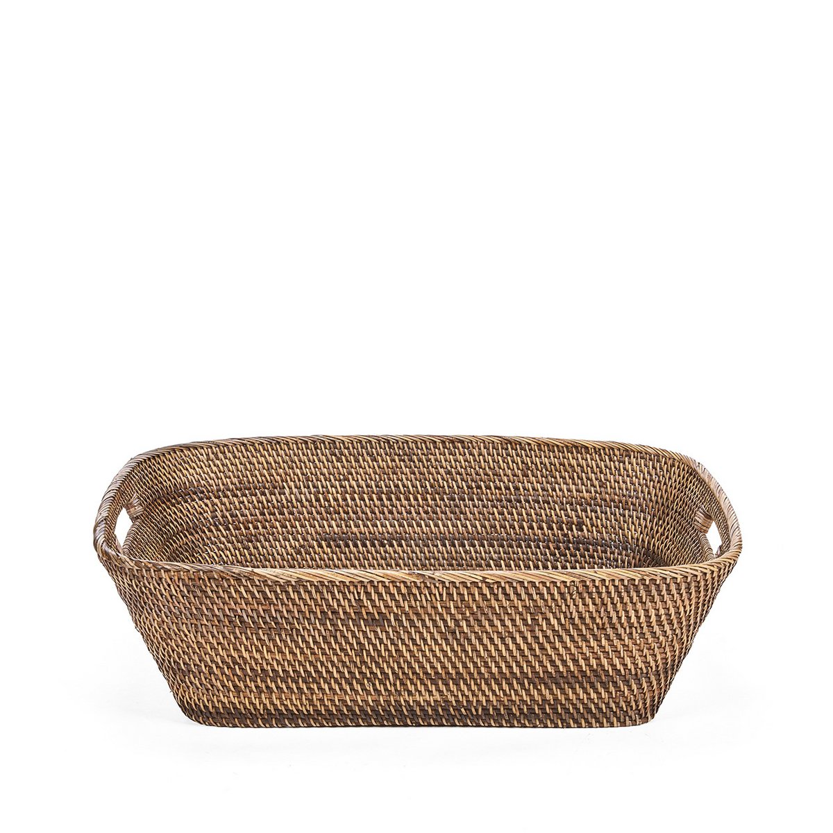 Rattan laundry basket, large – handwoven