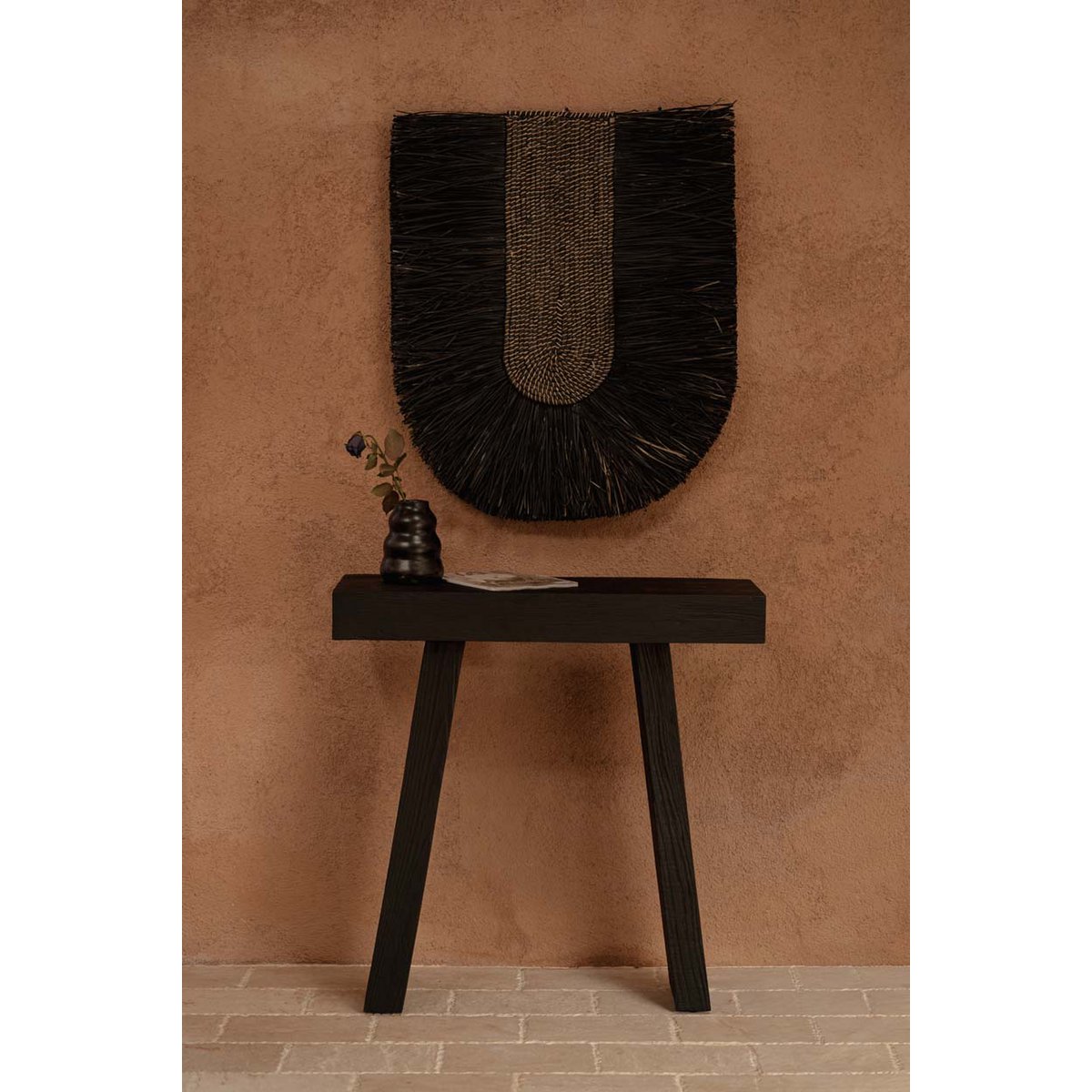 Stance Console, 86 cm - Black teak