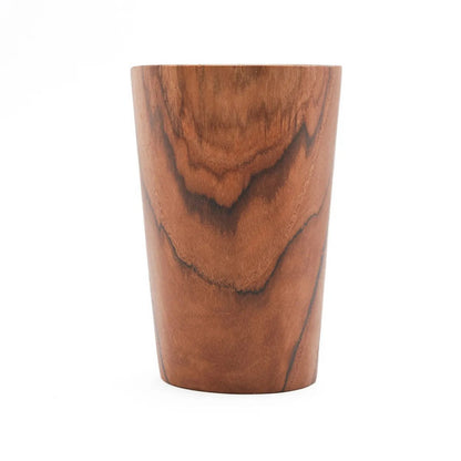 Teakholz-Wurzelbecher, hoch – 16 cm