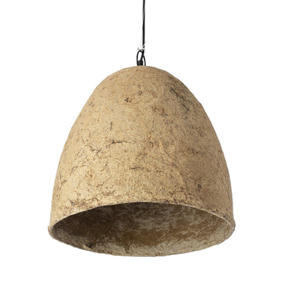 Papier-mâché Pendelleuchte, 40 cm – Mud