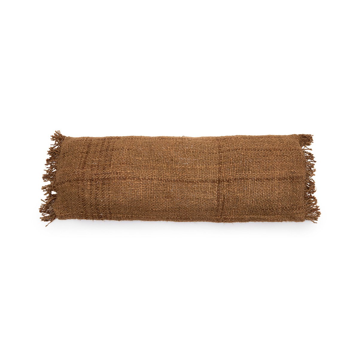 Kissenbezug aus Baumwolle 35×100 cm – braun