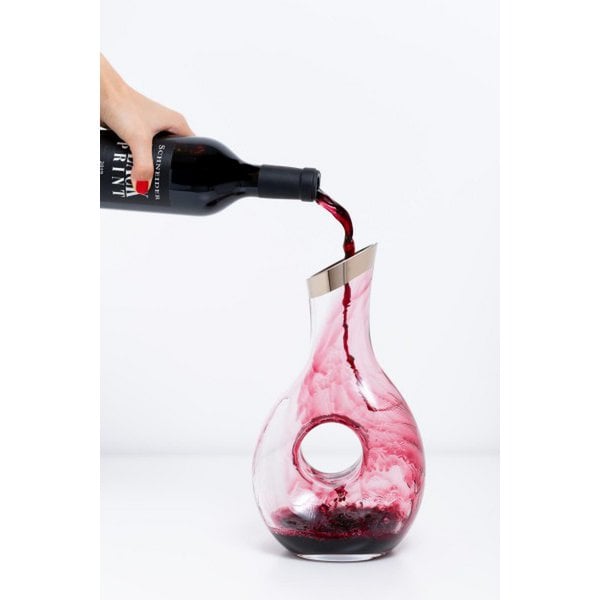 Crystal decanter Gordon with platinum rim – 1.2 L