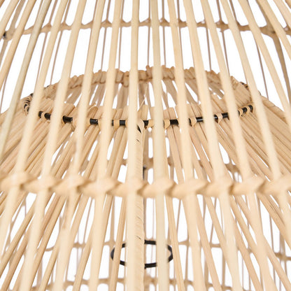 Pendellampe i rattan, 84 cm - naturlig matcha-piskeris