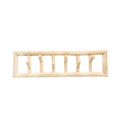 Kleiderbügel aus Holz, natur – 70 cm breit, hergestellt in Indonesien
