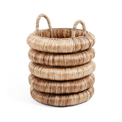 Søgræs cylinderkurv 54 × 66 cm - beige