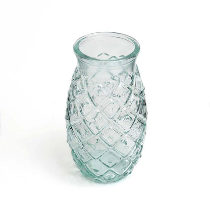 Genanvendt glas cocktailglas - Blå ananas - M