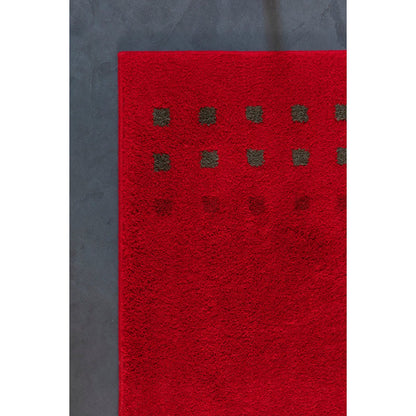 Brica Acryl-Badematte, Rot – 60 × 100 cm