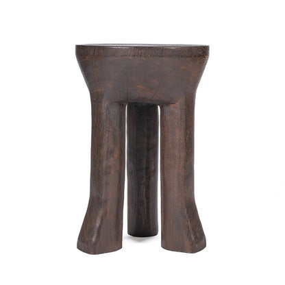 Java Stativ-Beistelltisch, 40 cm – Dunkler Walnussbaum